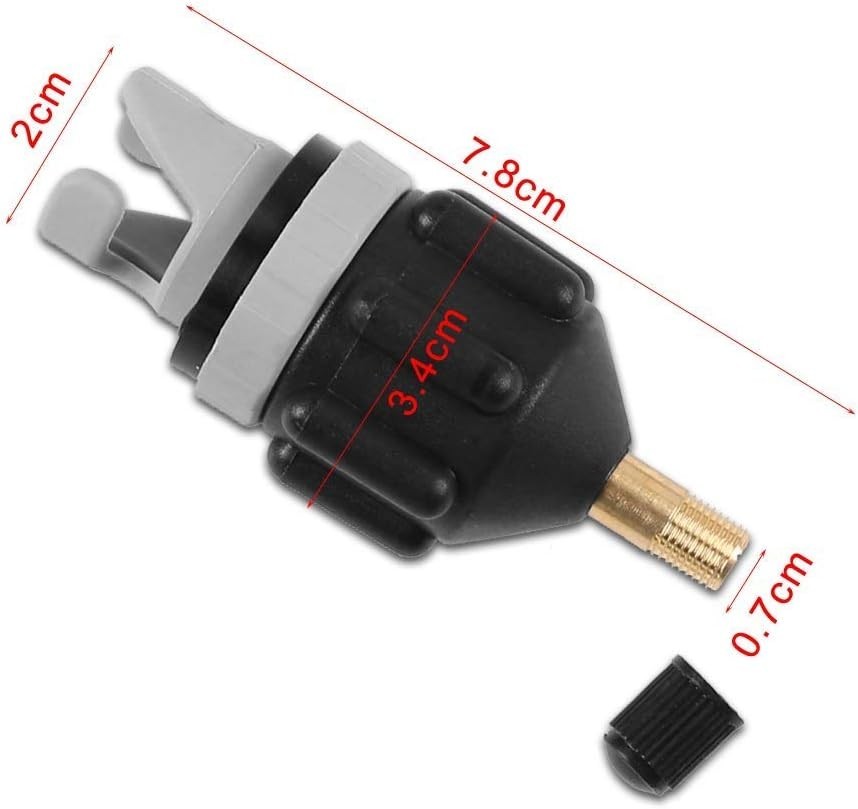 Versatile Inflatable Boat & SUP Pump Adapter – Fits Schrader Valve, 20 PSI