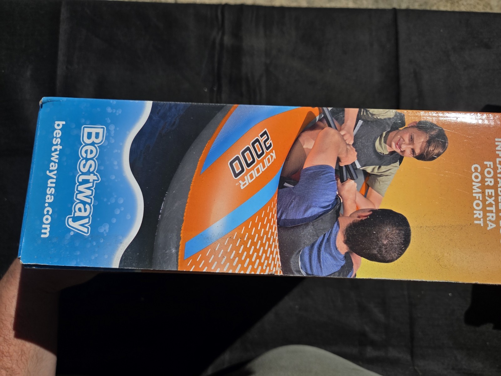 H20 Go Kondor 2000 Raft New Includes Boat, Pair Of Oars Foot Pump inflatable