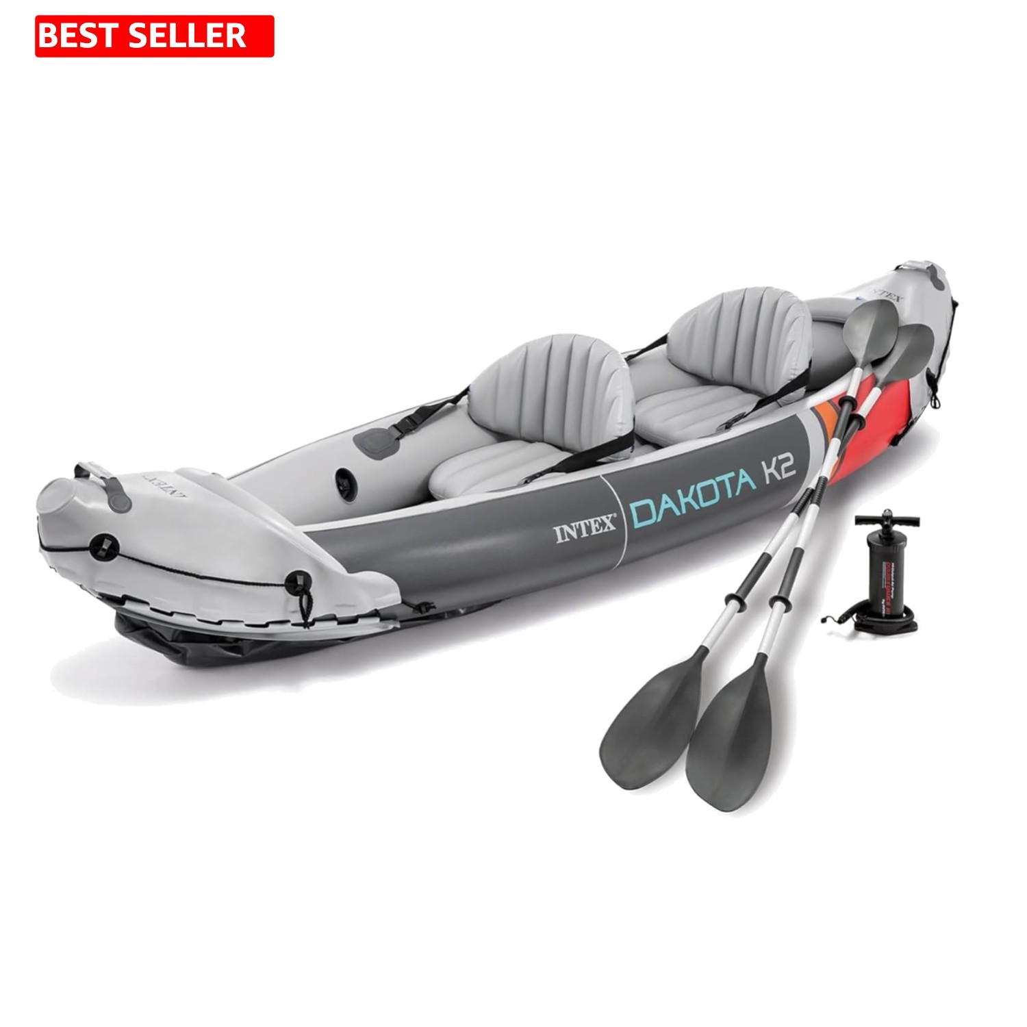 Versatile Dakota K2 Inflatable Kayak for 2: Perfect for Adventure & Relaxation