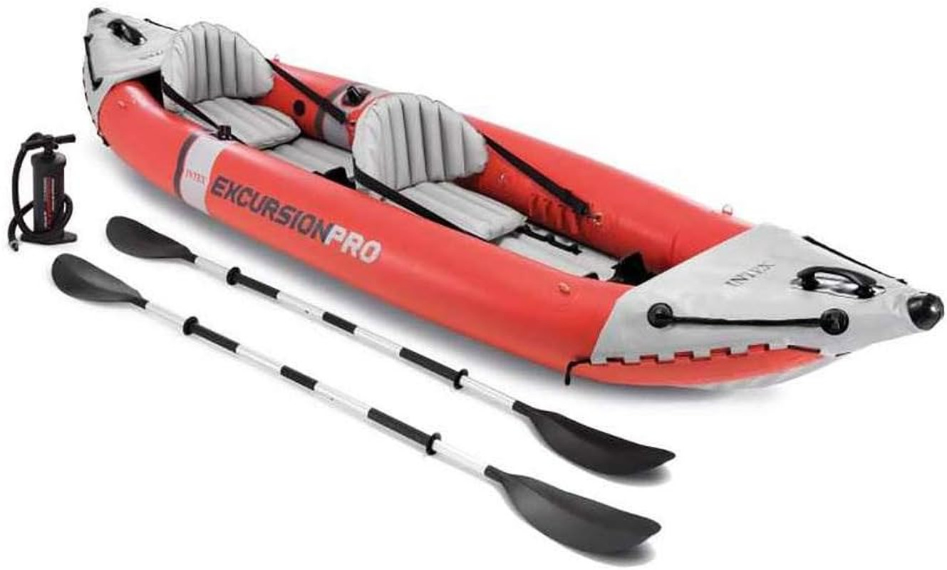 Excursion Pro Inflatable Kayak Series: Includes Deluxe 86In Kayak Paddles and Hi