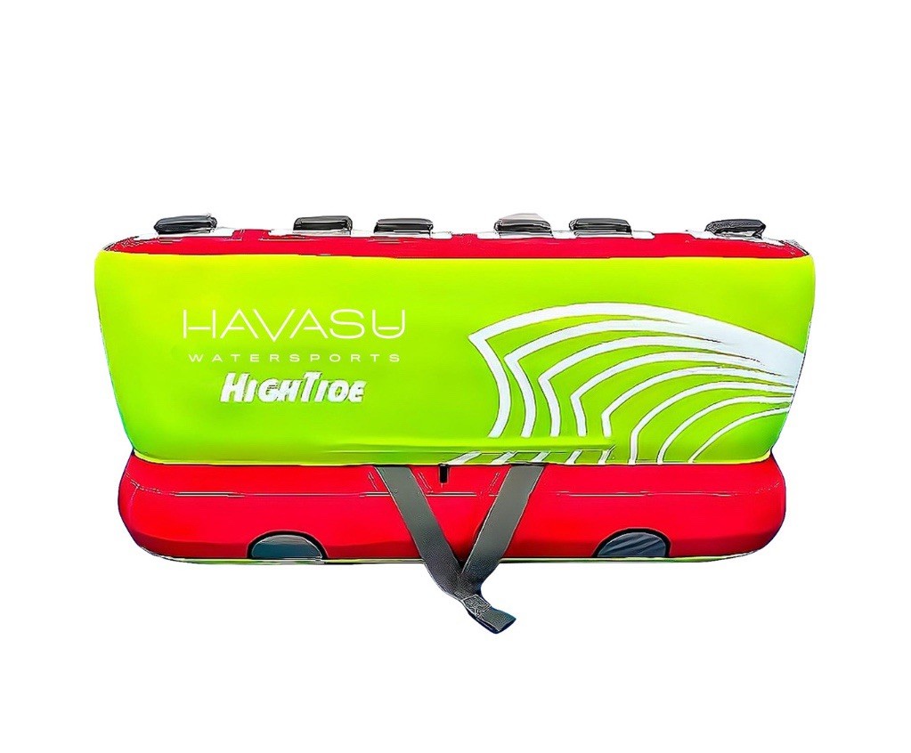 Towable Tube for Boat 1-3 Person Inflatable Raft w/ Rope Pump 510 lb Cap