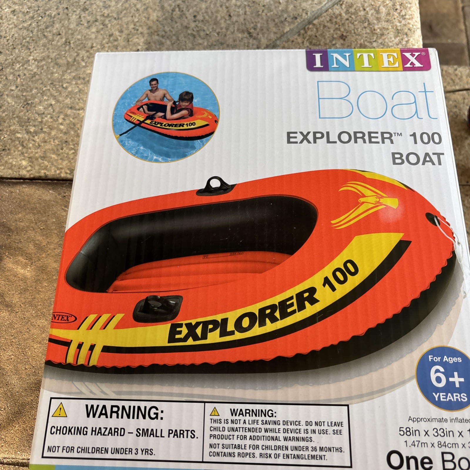 Intex Explorer 58329EP Inflatable Boat Series
