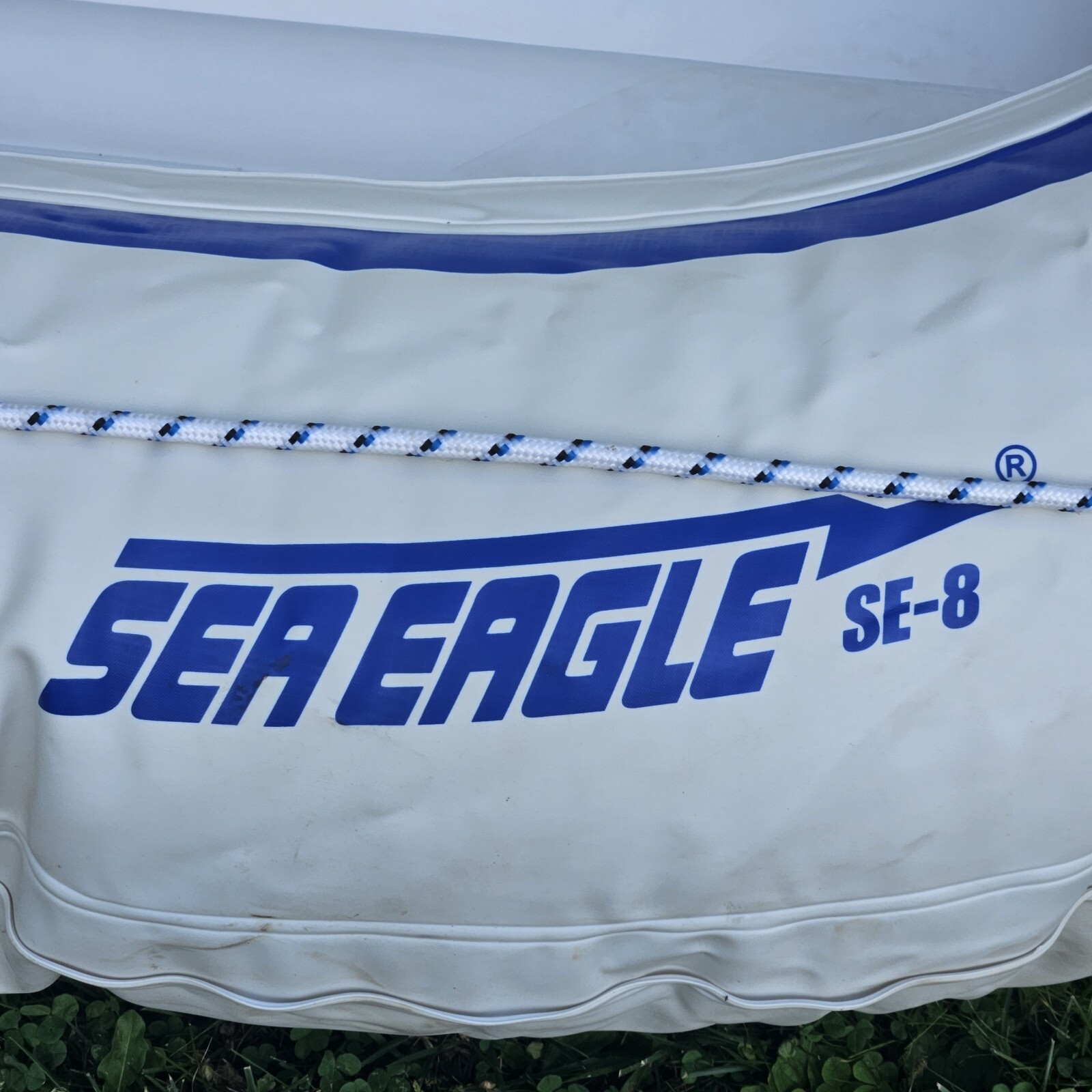 Sea Eagle SE8 Inflatable Boat 9 foot Inflatable Fishing Raft
