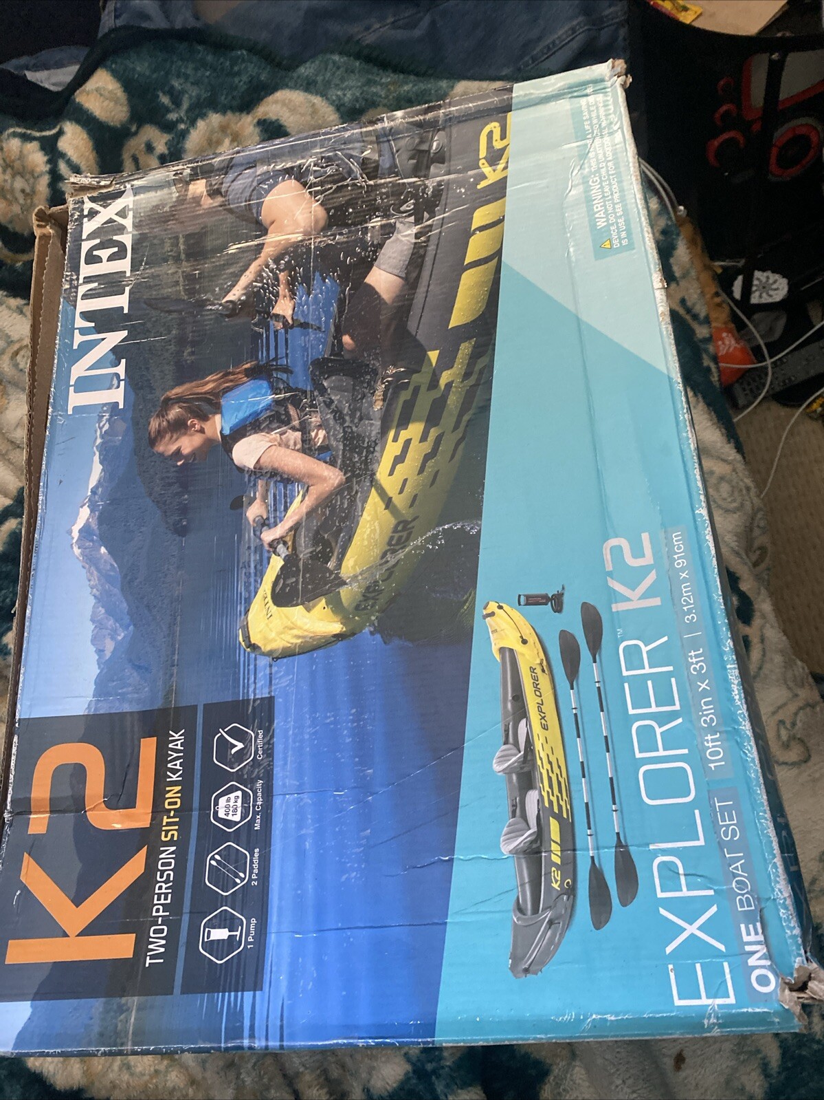 Intex Explorer K2 Kayak 2-person inflatable kayak