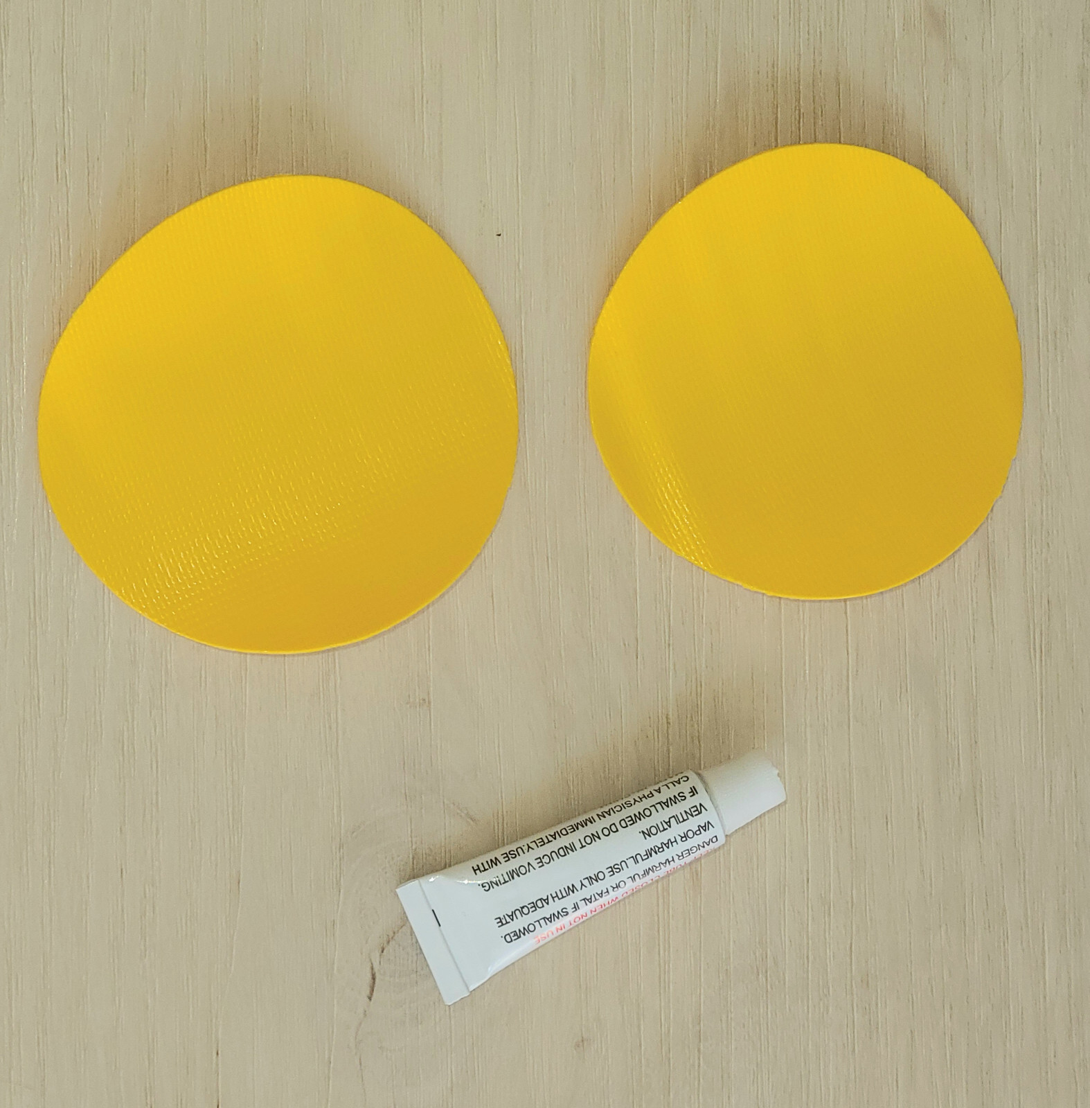 2x Vinyl Repair Patch+Glue Set: Inflatables Boat Water Toy Raft Dinghy Kayak PVC