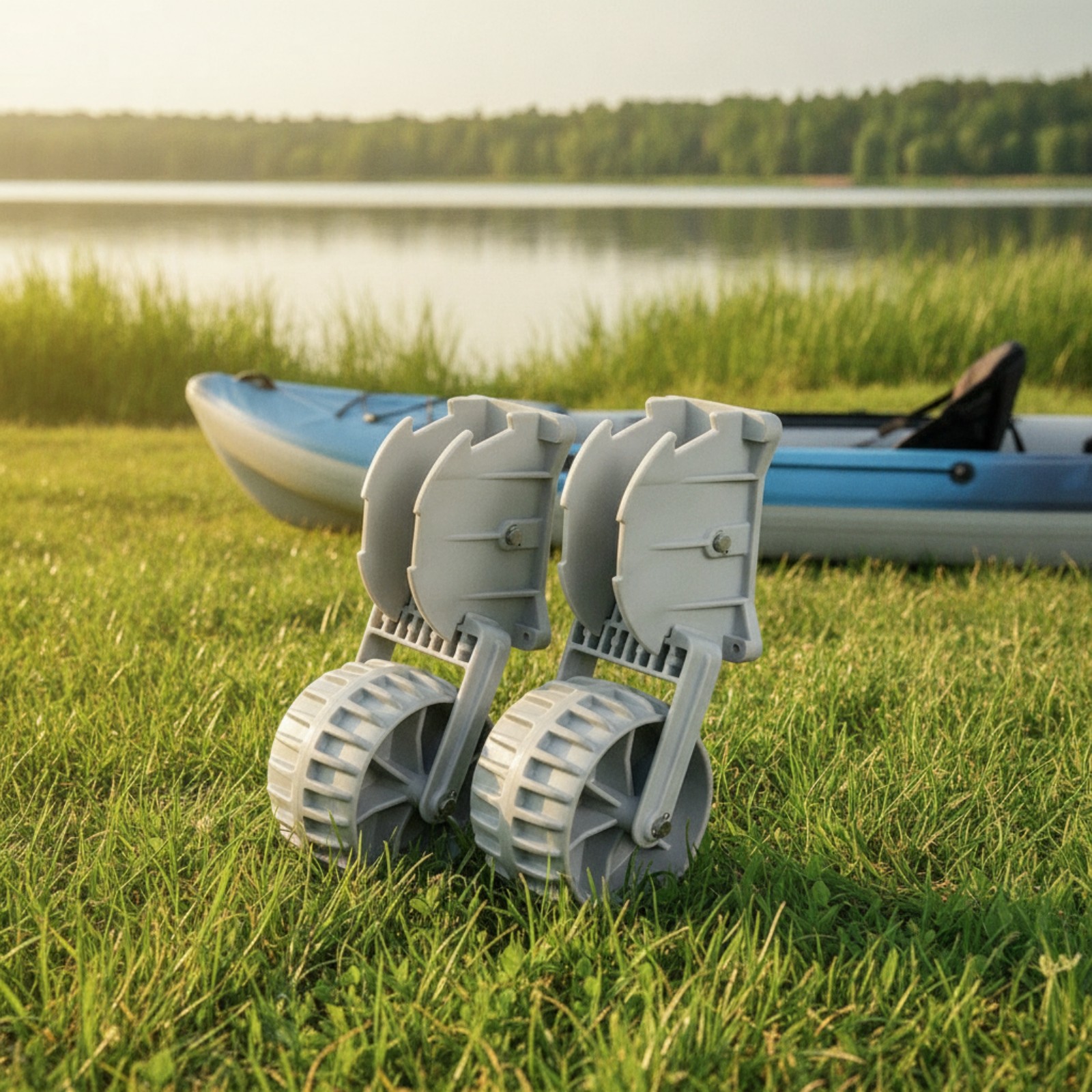 Tug Wheel Assembly Ribbed for Dockside, Anglers