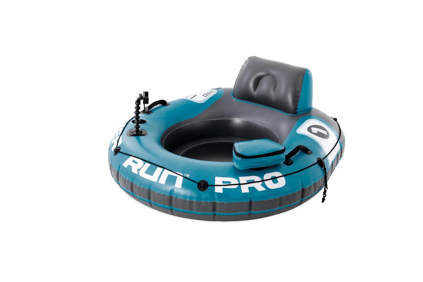 Intex River Run Pro Teal Water Flotation Device with GoPro Mount 1 Person Tube
