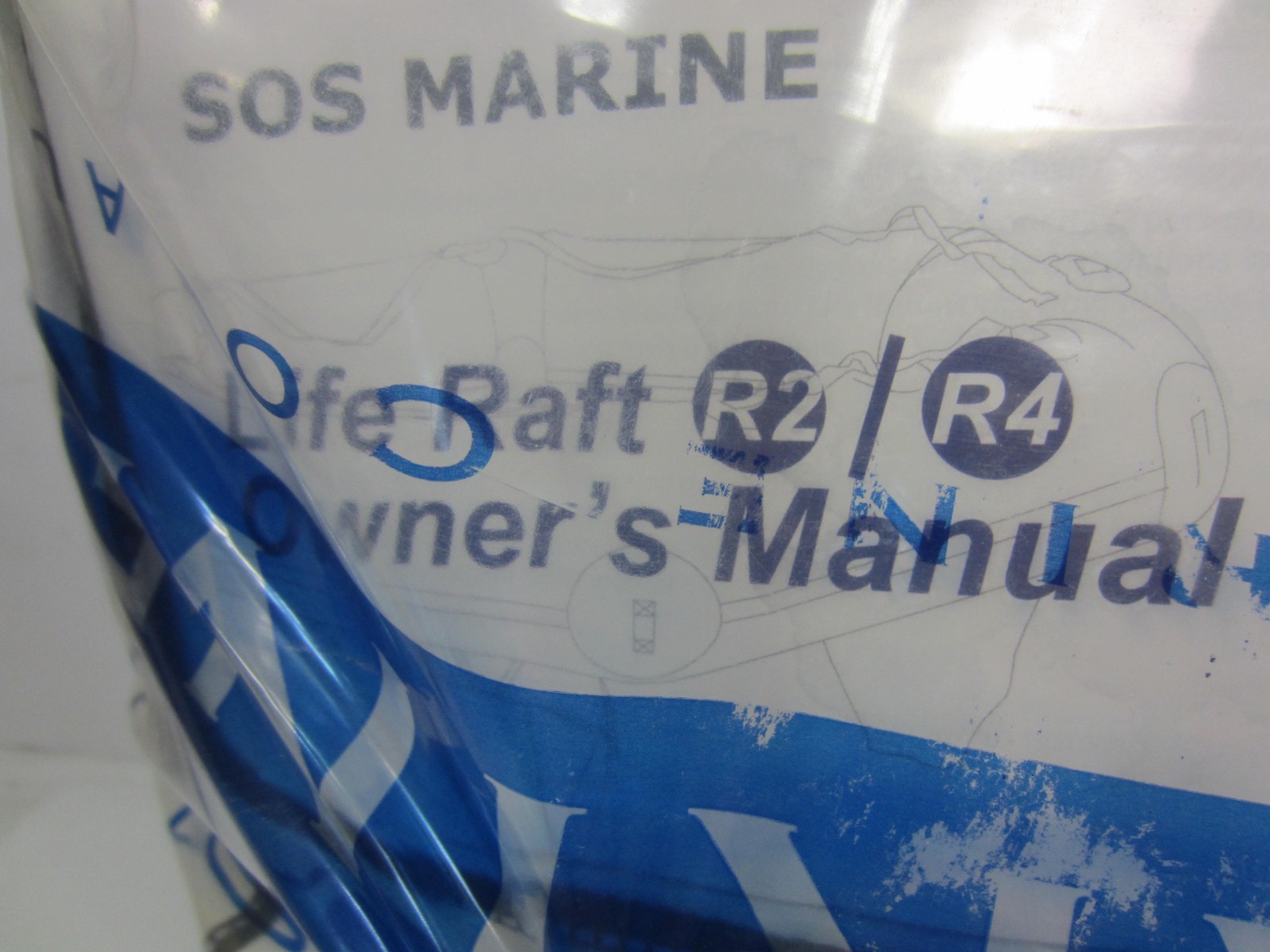2019 SOS Marine 2 Person Life Raft Unused