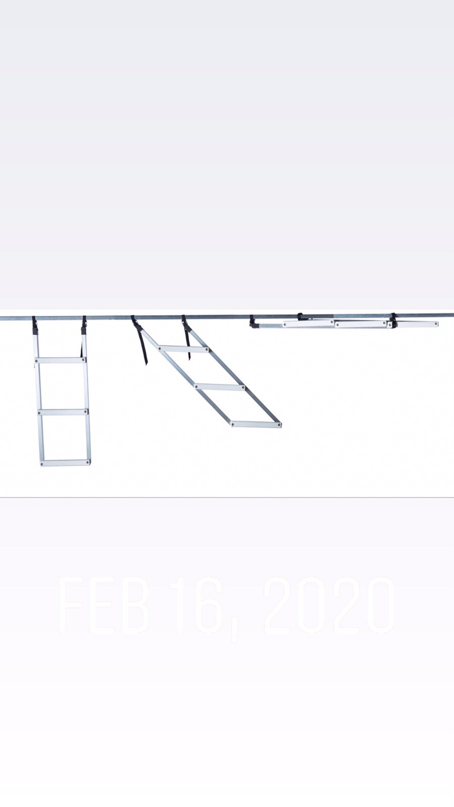 Aluminum Raft Ladder. (whitewater, Kayak, boat, outdoor Gear, Rafting)