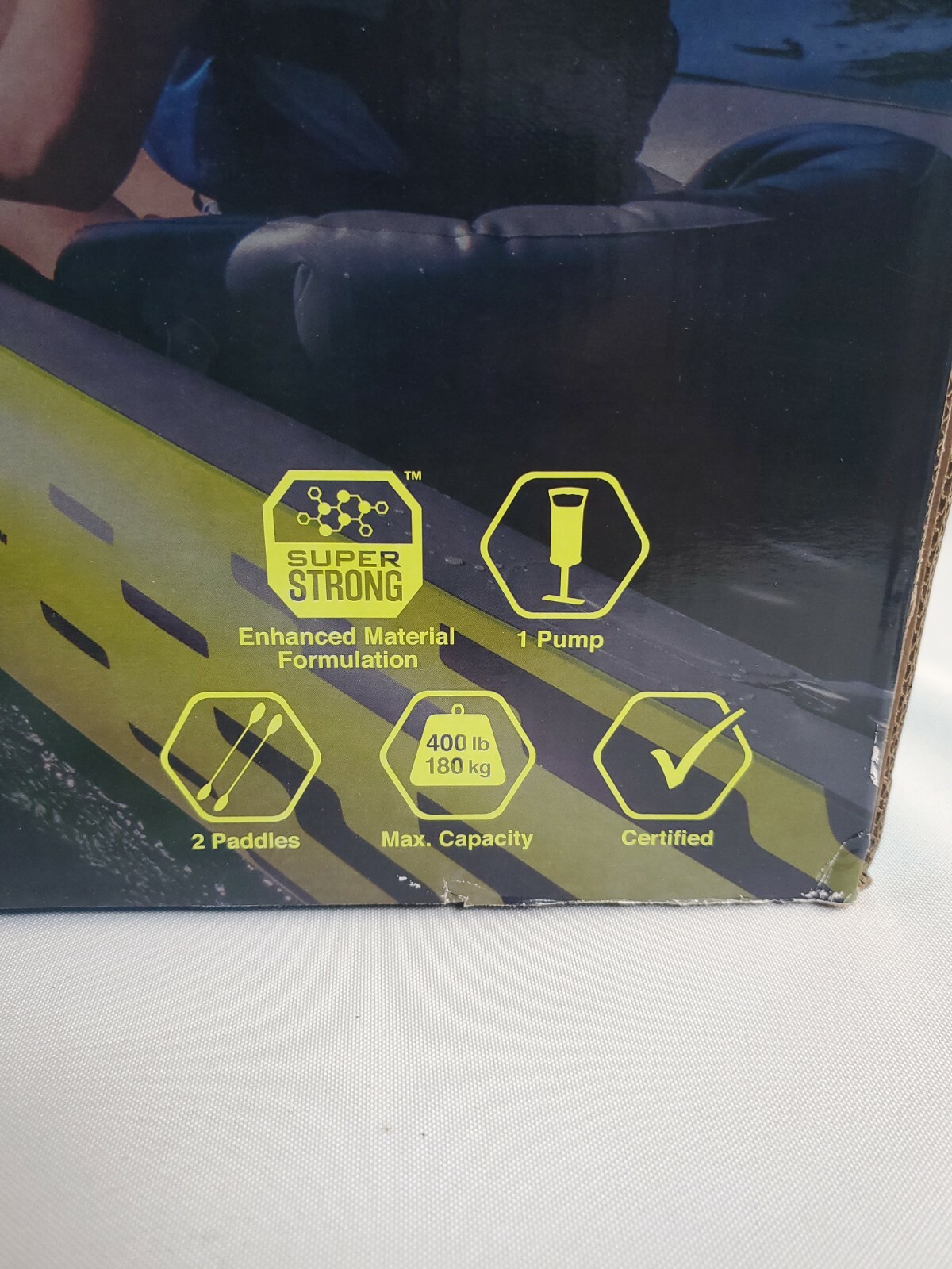 Intex Explorer K2 Inflatable Kayak with Oars and Hand Pump In Hand! Ships Fast!