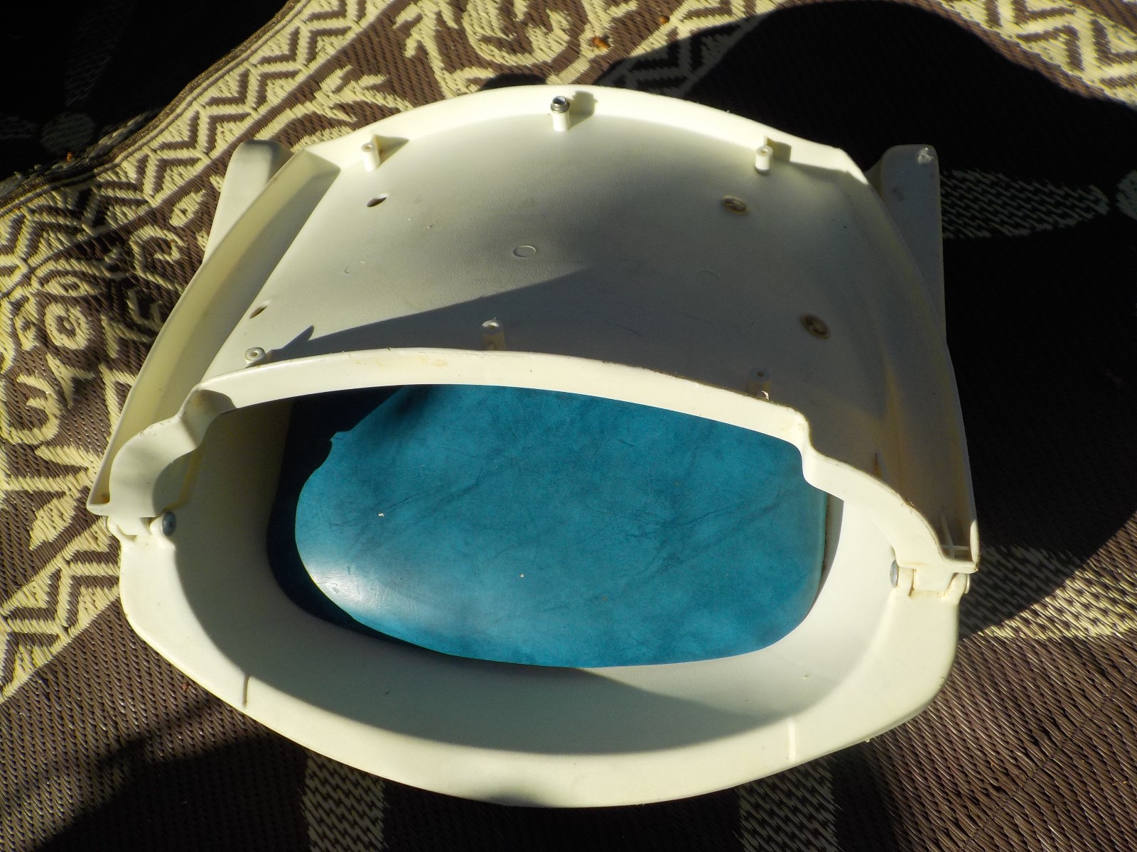 Sea Eagle Blue Swivel Seat Fishing Inflatable Boat Kayak Raft chair
