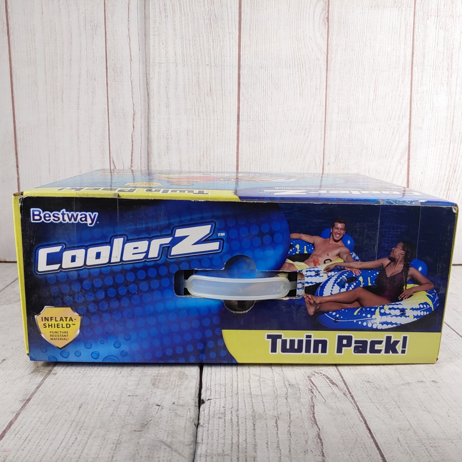 NEW SEALED – Two 2x Bestway Rapid Rider Swimming Pool Ocean & Lake Tube Float