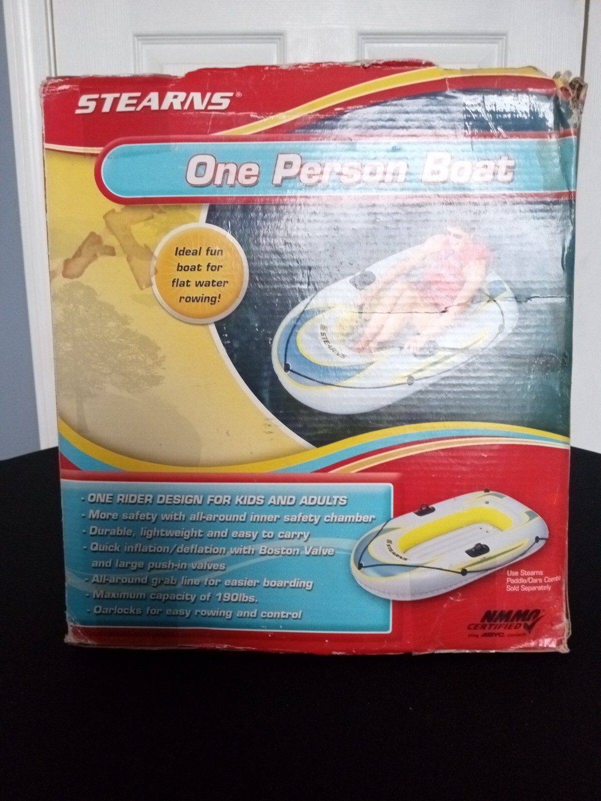 Stearns Inflatable One Person Boat Lightweight Design
