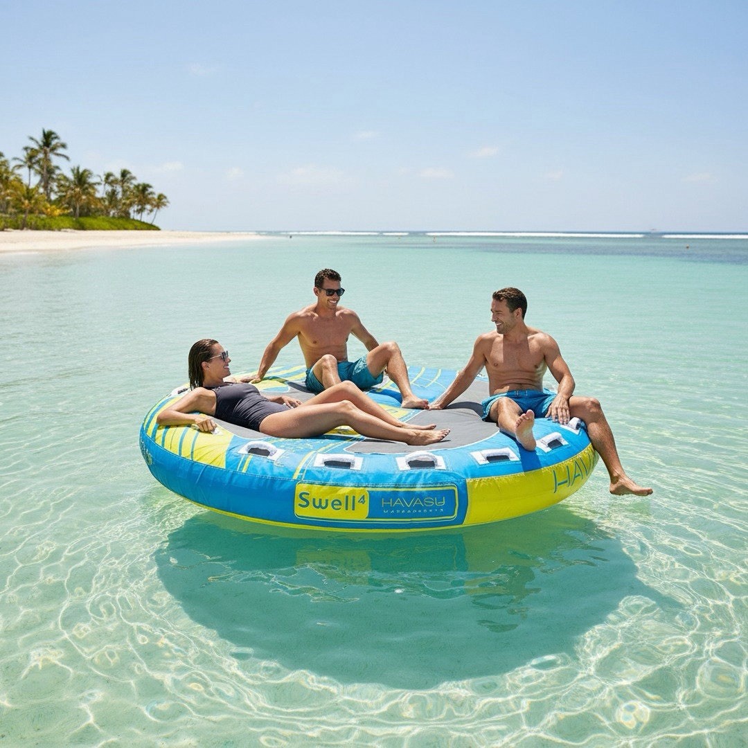 Towable Tube for Boating 1-4 Rider Boating Tubes Towable Water Sport Boat Jetski