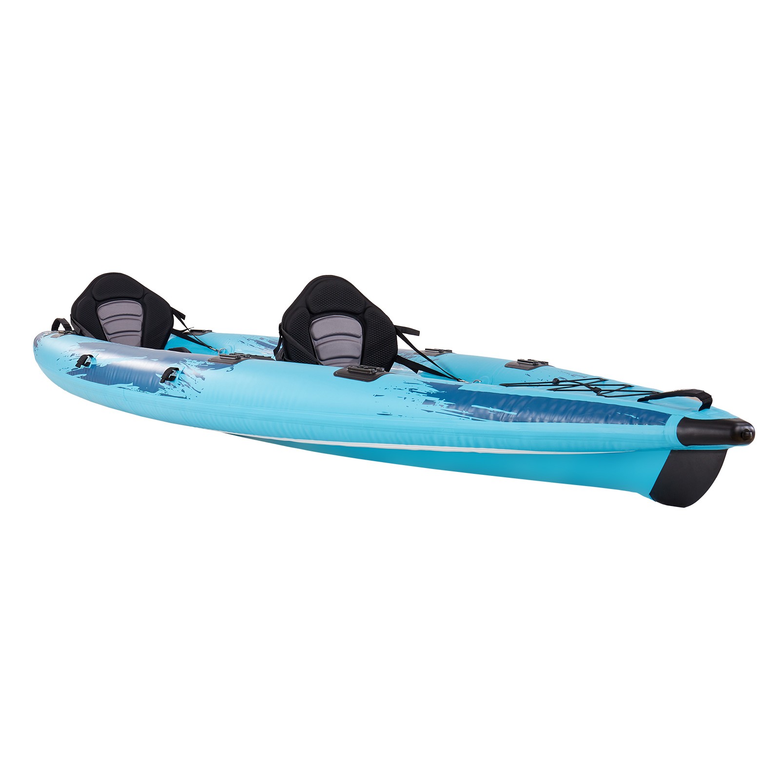 Inflatable Kayak 2-Person Inflatable Recreational Kayak 700LBS Capacity