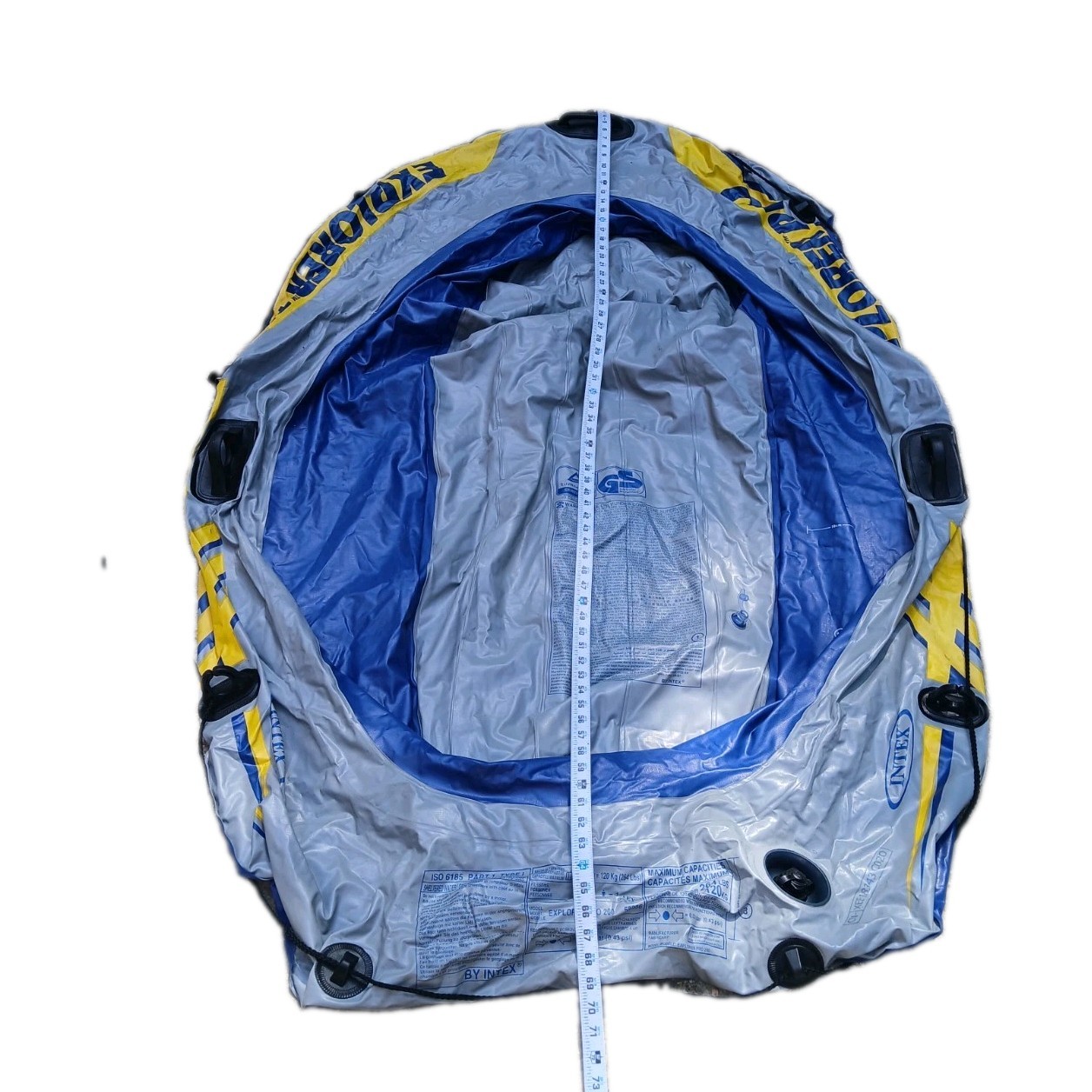 Intex Explorer Pro Inflatable Boat 2-Person 264 lb