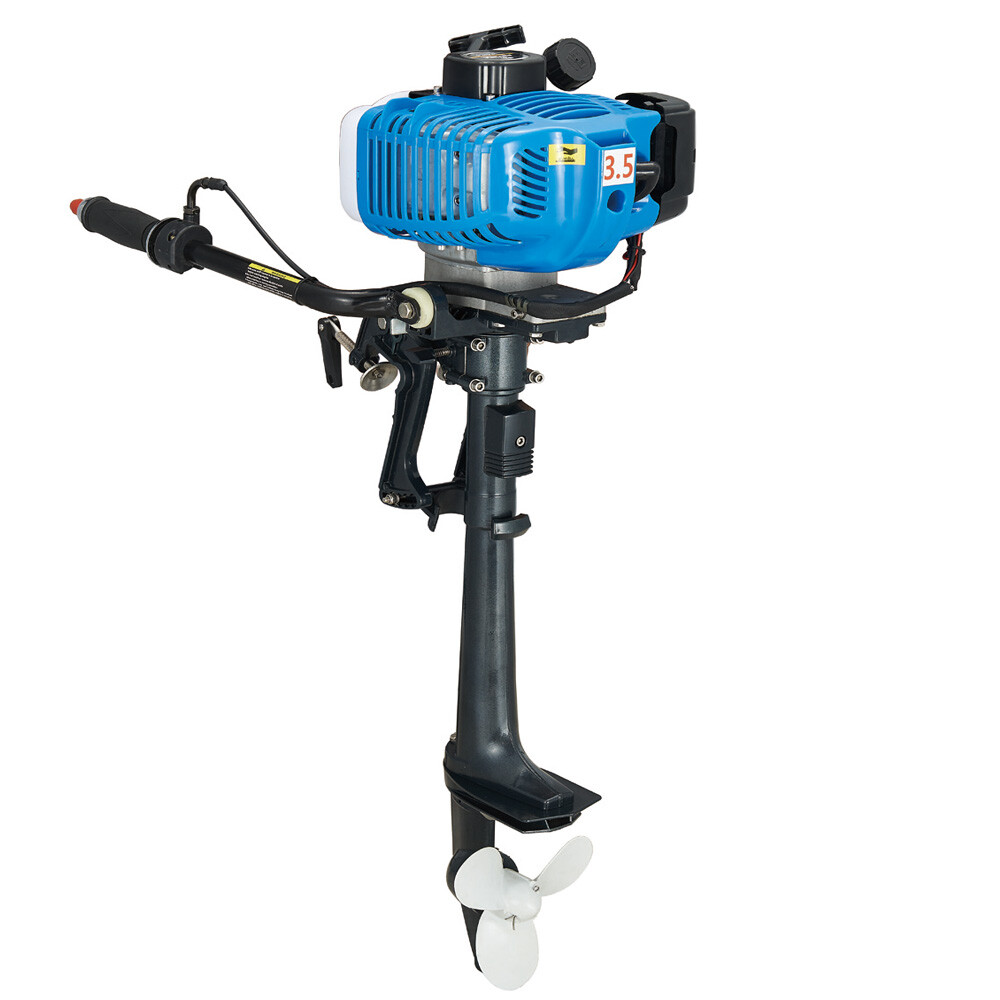 3.5-7 HP HANGKAI Outboard Motor 2/ 4Stroke Fishing Boat Engine Water/Air Cooling