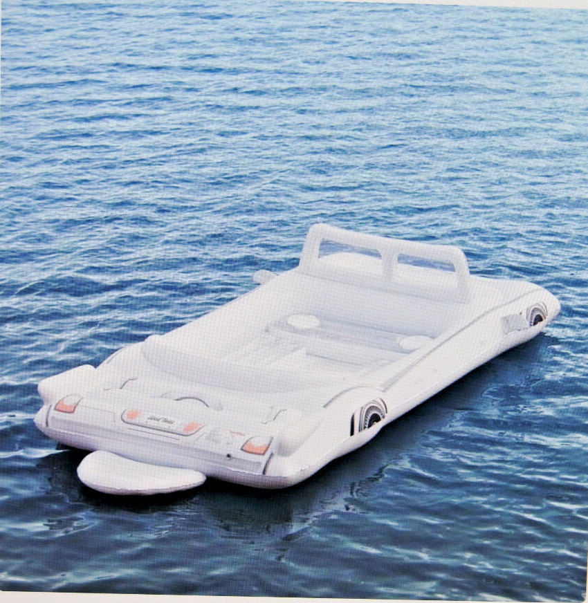 Member’s Mark White Inflatable Convertible Cruiser 6-Person Capacity New L2884