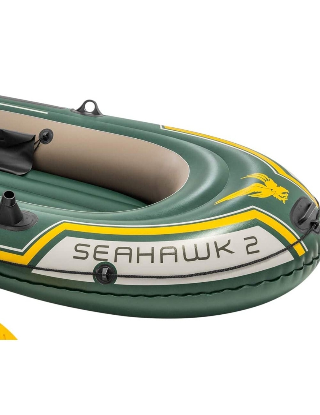 Intex Seahawk 2 Two-Person Inflatable Boat, 93 In. X 45 In. X 16 In.