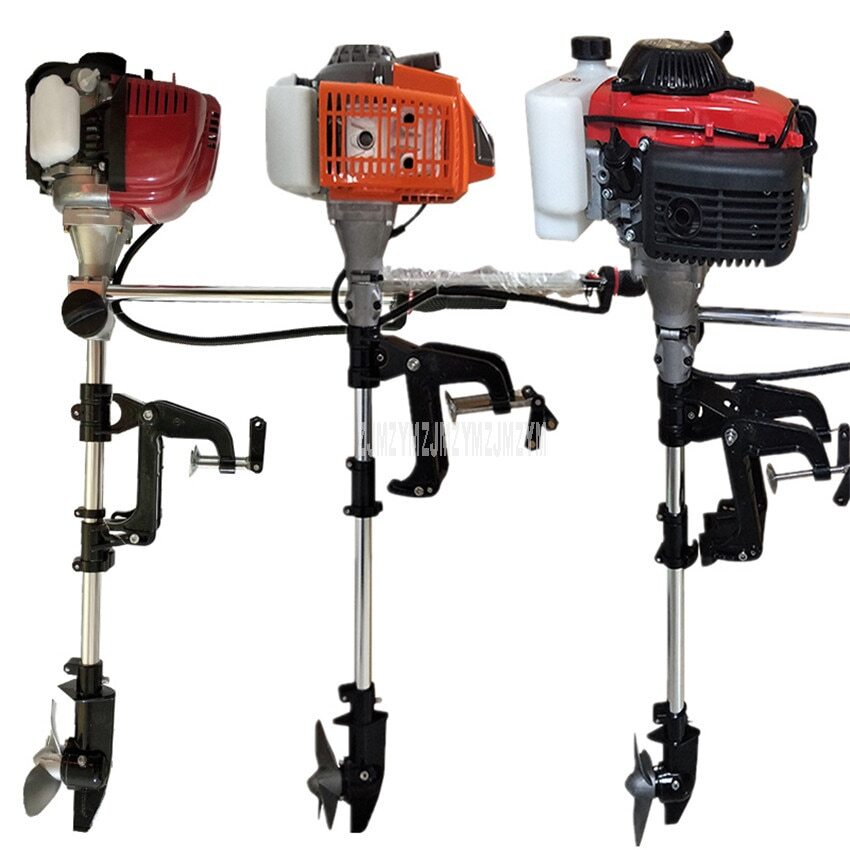 Boat Gasoline Oil Engine 4 Stroke 2HP 4HP Outboard Motor for Boat 2 Stroke