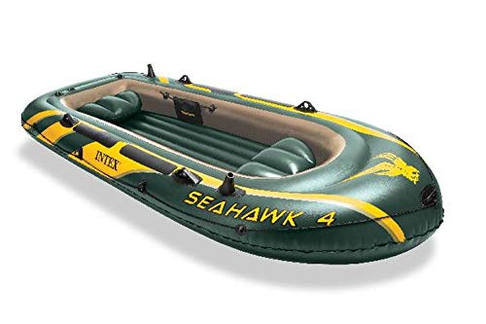 INTEX Seahawk Inflatable Boat Series: Includes Deluxe Aluminum Oars and High-…