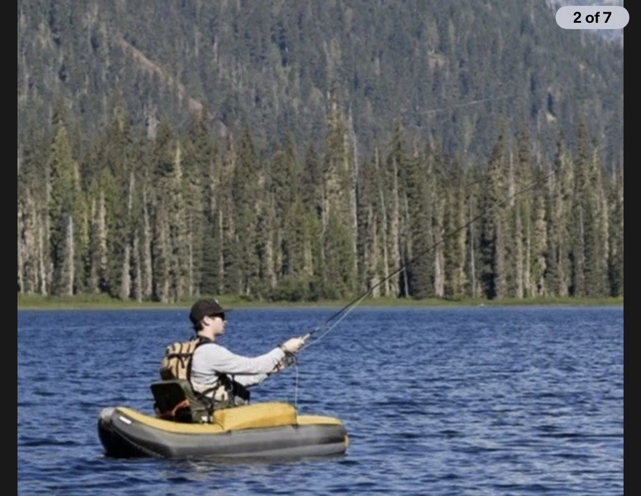 Togiak Float Tube for Fly Fishing Personal Belly Boat Inflatable River Pontoon