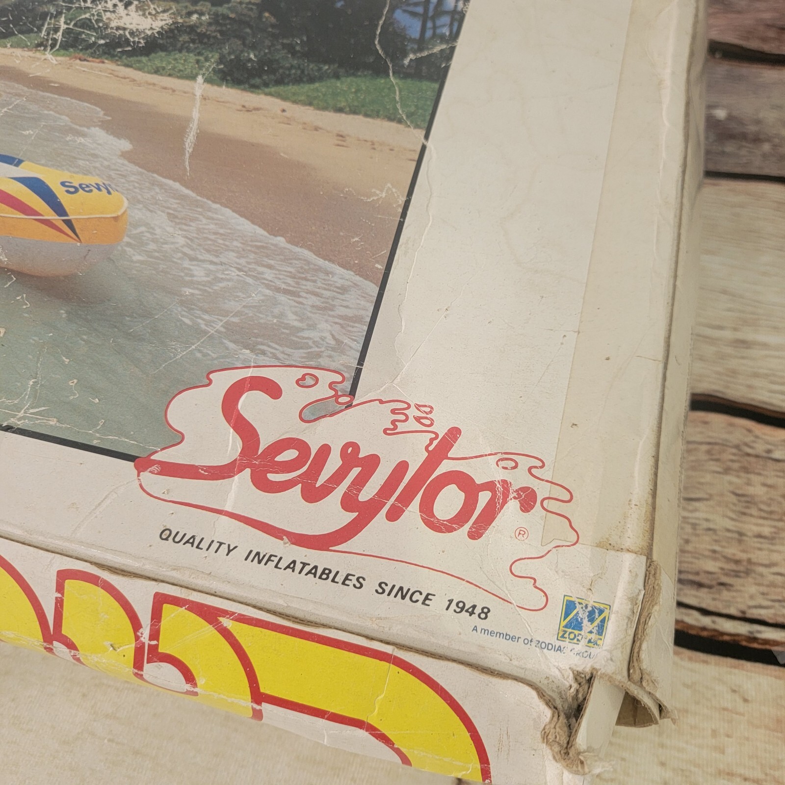 Sevylor Catalina G200 Inflatable Raft new old stock Vintage Rare