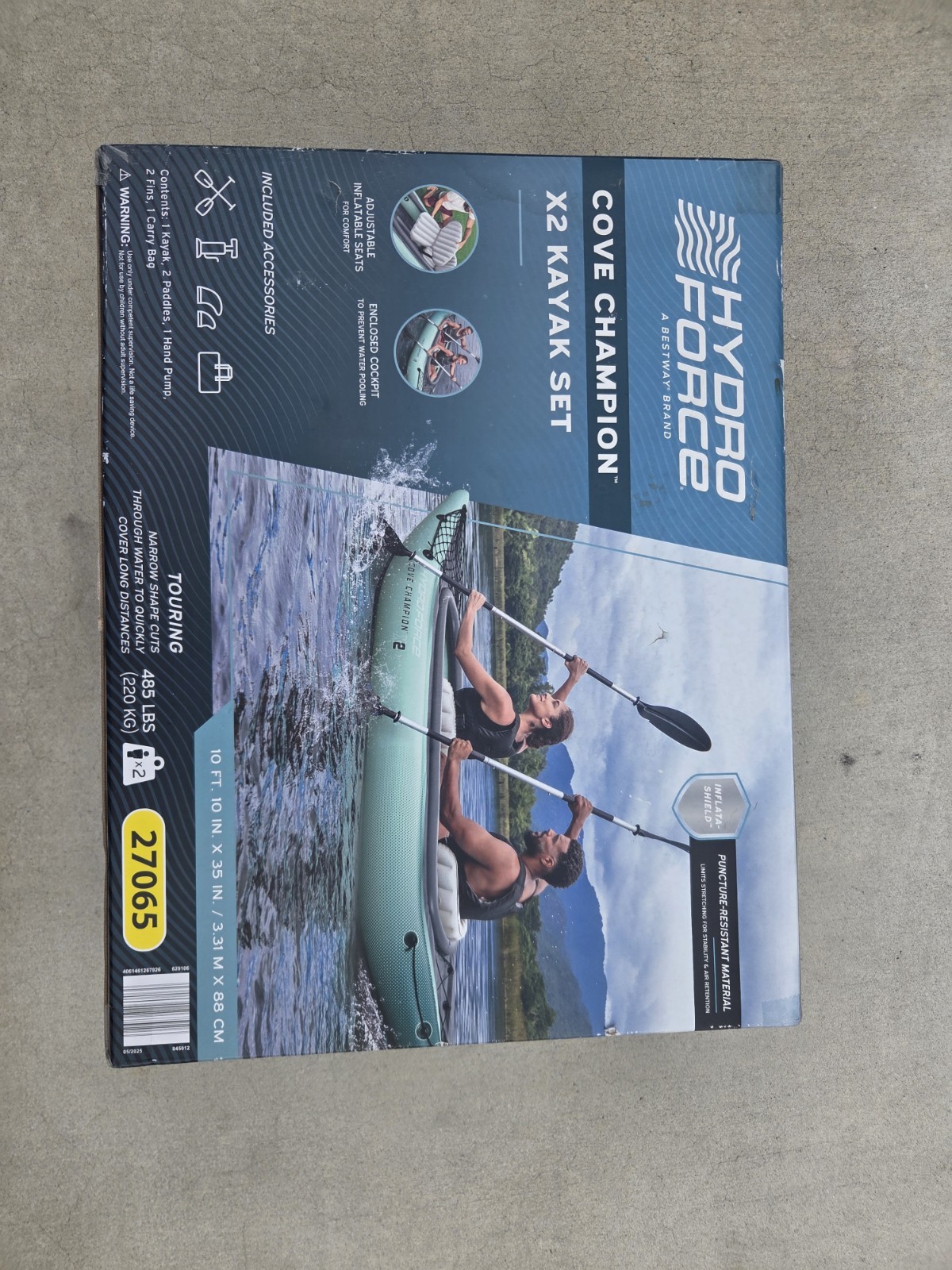 Bestway Hydro Force Cove Champion X2 Inflatable Kayak Set Model 27065