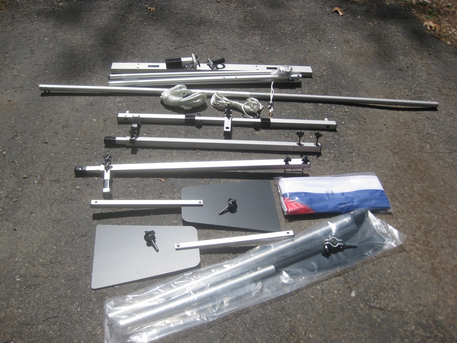 Sail kit for Tobin Canyon Pro, Voyager 1000 or Marine Pro Inflatable Raft Boat.