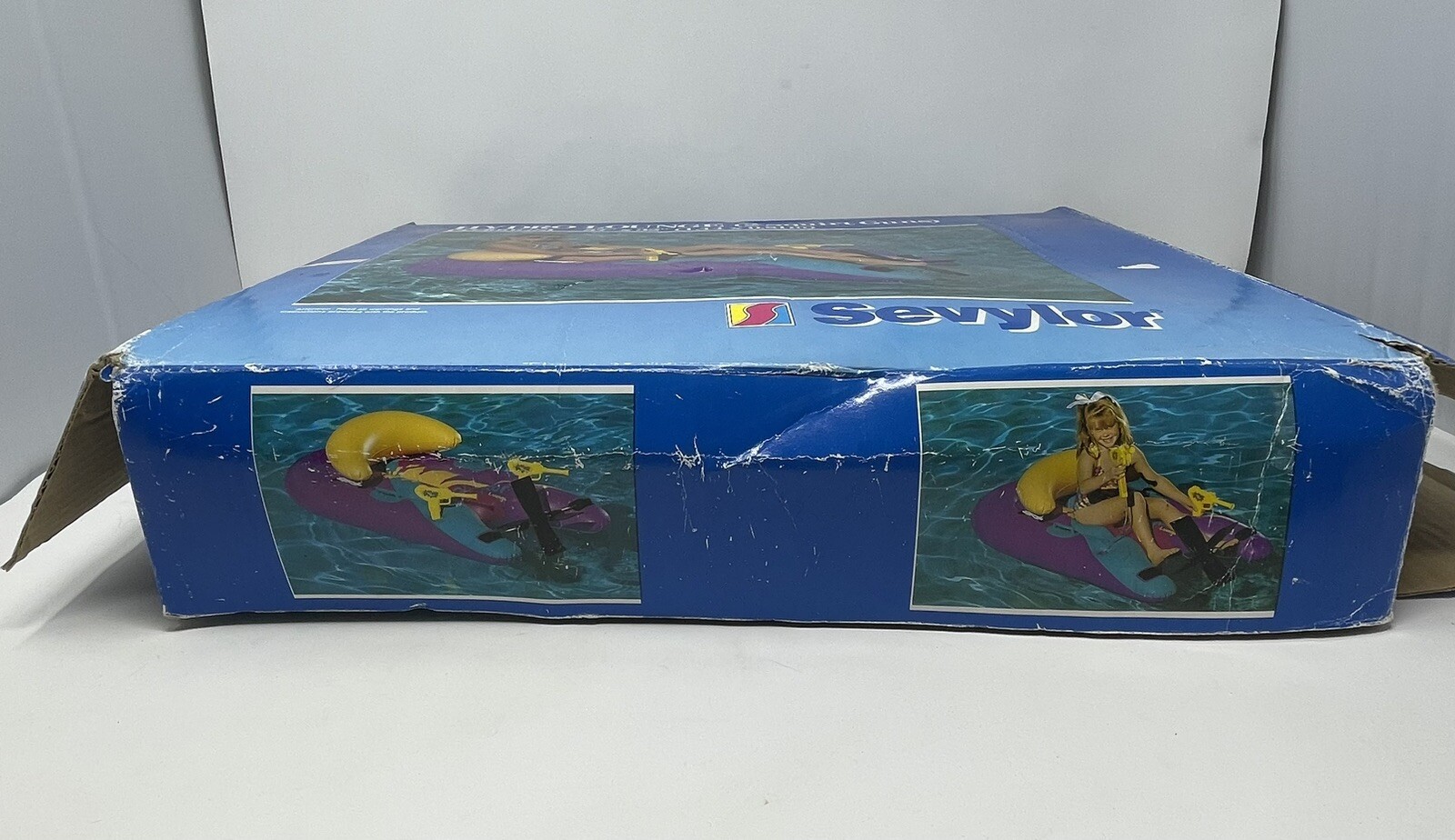 Vintage Sevylor Hydro Lounge (1 Squirt Gun) PD300GSI 57”x32”, Inflatable, ECU!