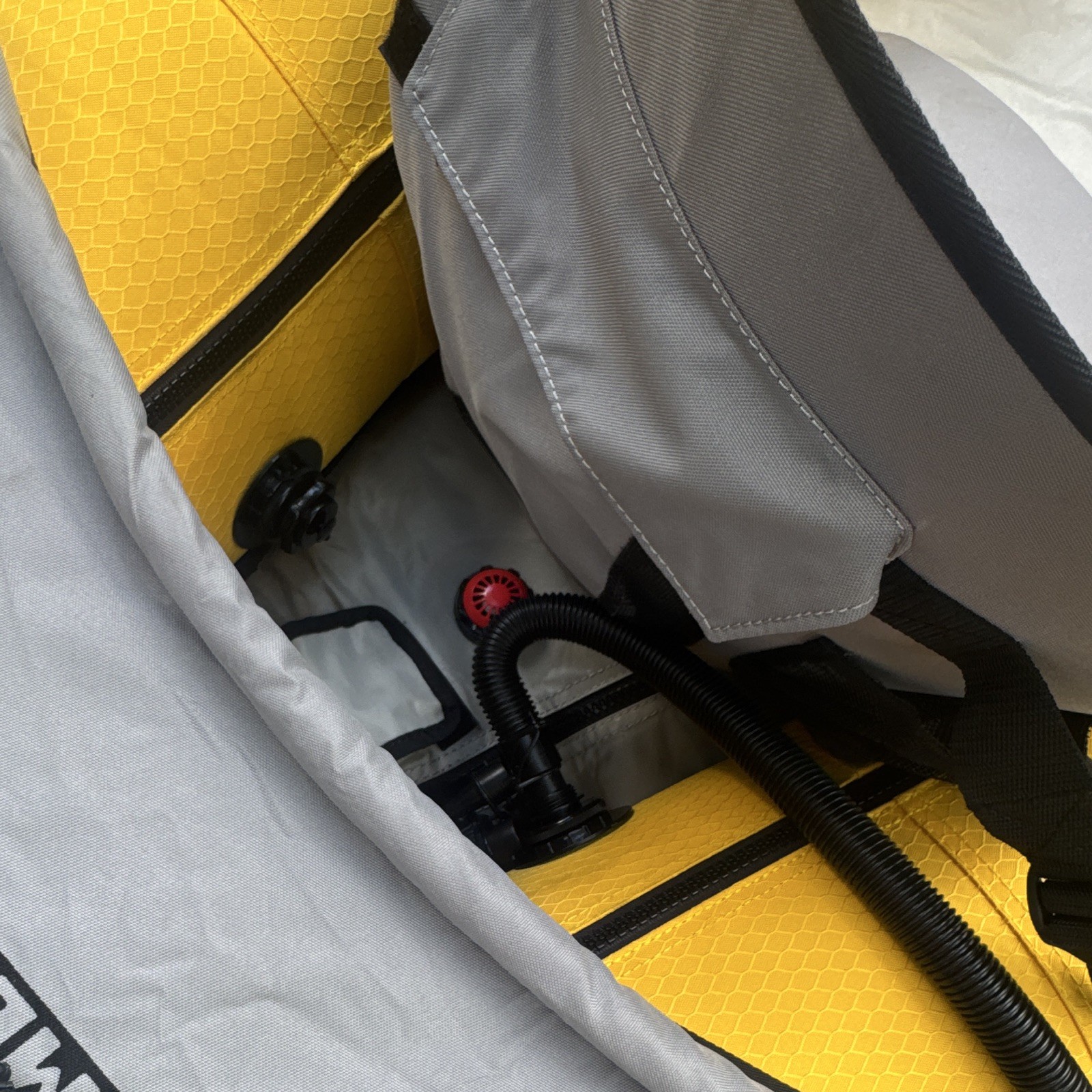 Advanced Elements Island Voyage 2 Inflatable Kayak Yellow/Gray AE3032-Y
