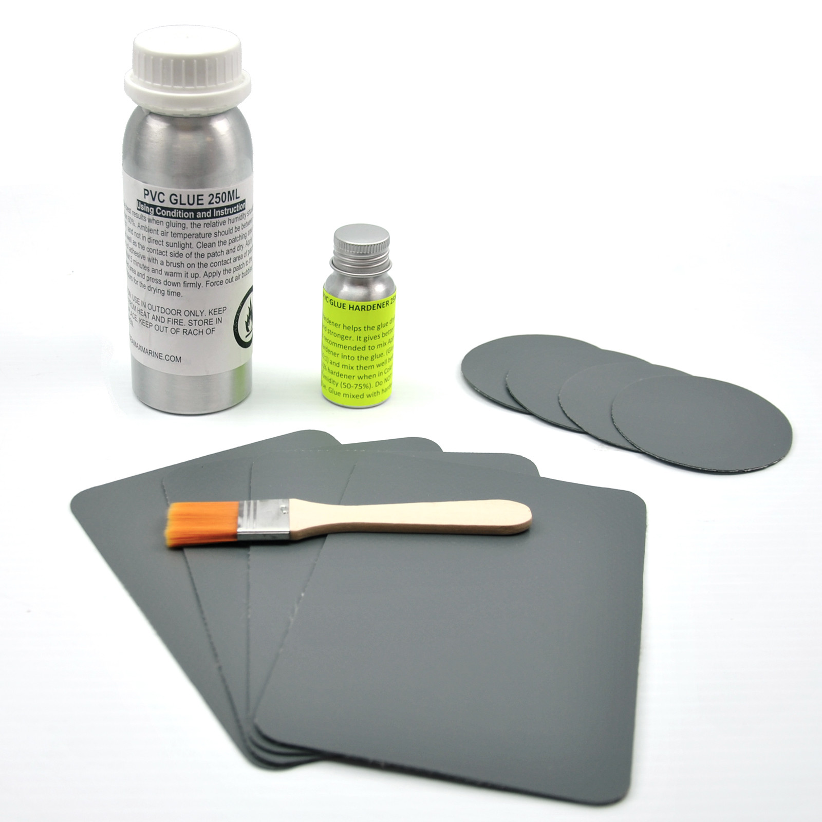 Seamax Professional 2 Part Glue Repair Kit for PVC or Hypalon Inflatable Boats