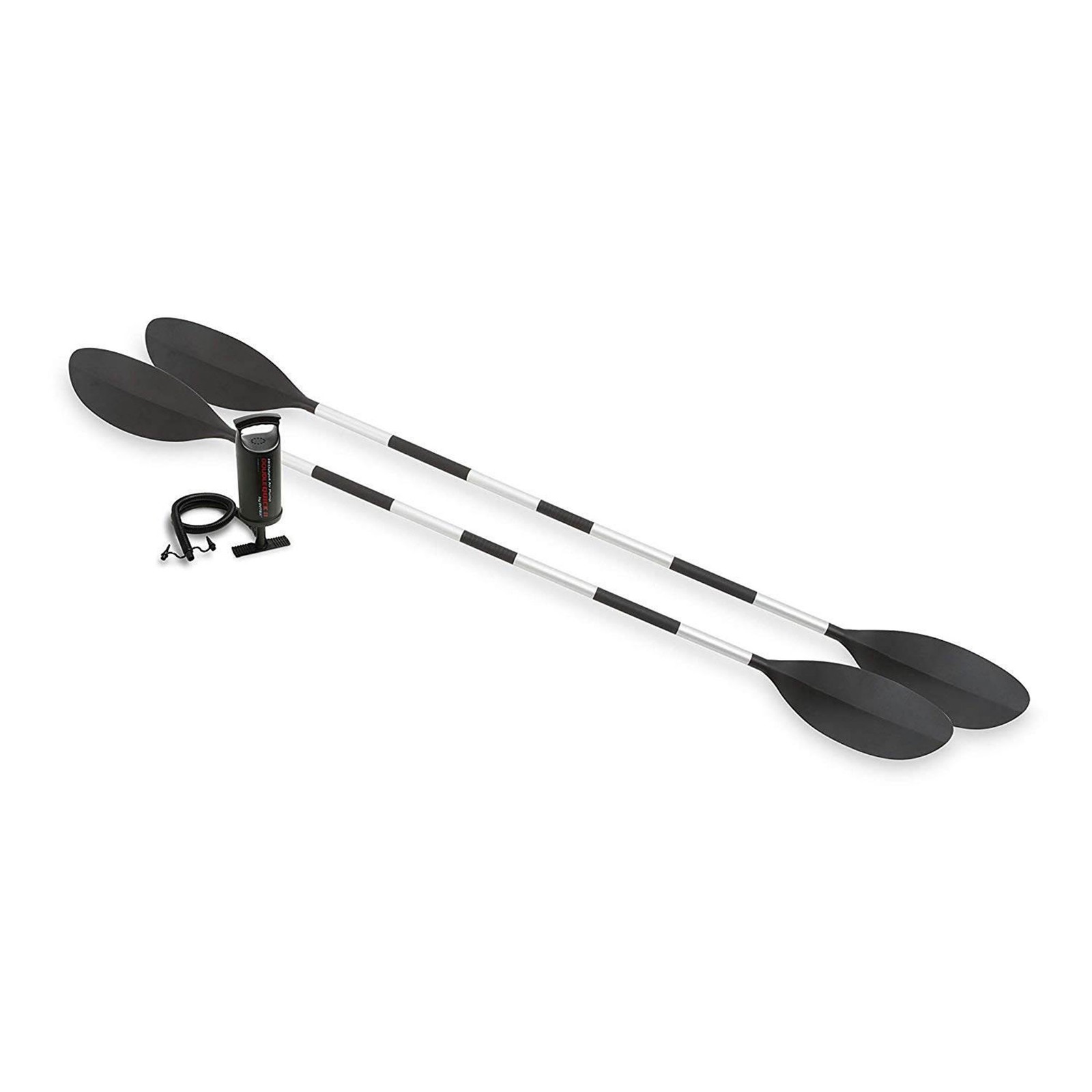 INTEX Explorer K2 Inflatable Kayak w/ Aluminum Oars & Pump,Yellow (Open Box)