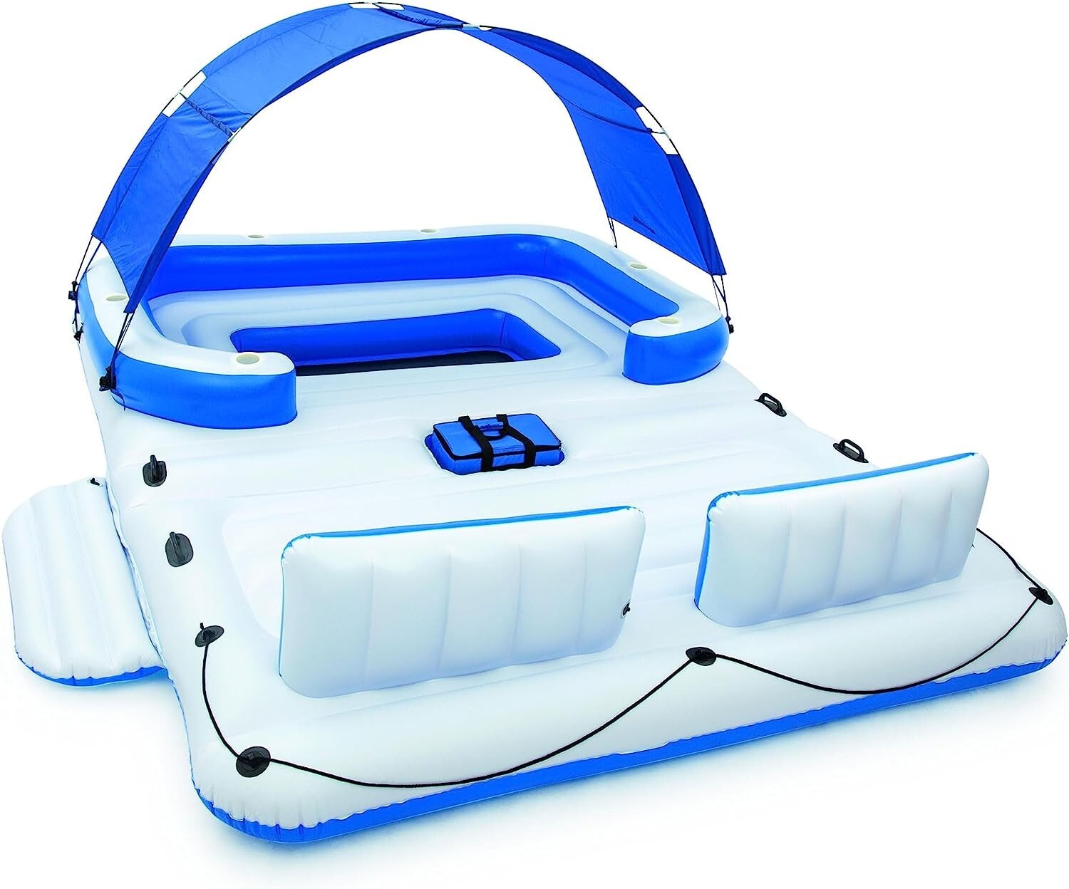 Bestway Hydro ForceTropical Breeze Raft 6-Person Inflatable Float Large Lounge
