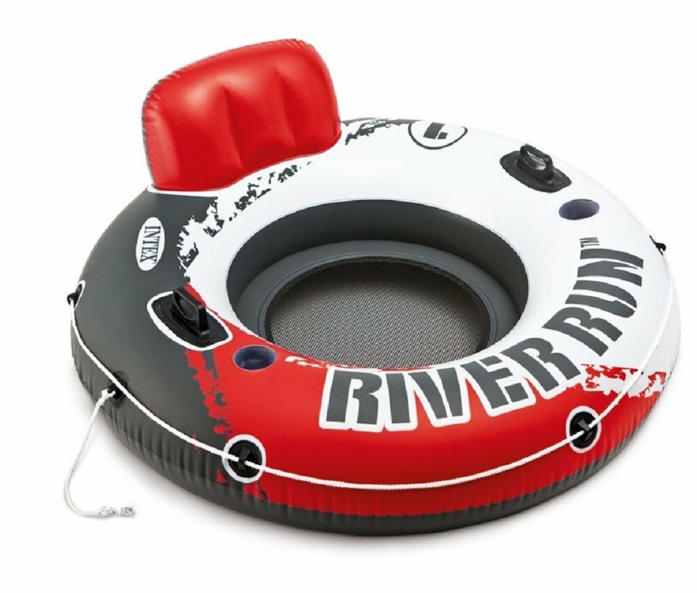 Intex River Run 4Pack 2 Fire Red River Run and 2 Blue River Run 53inch Lounge