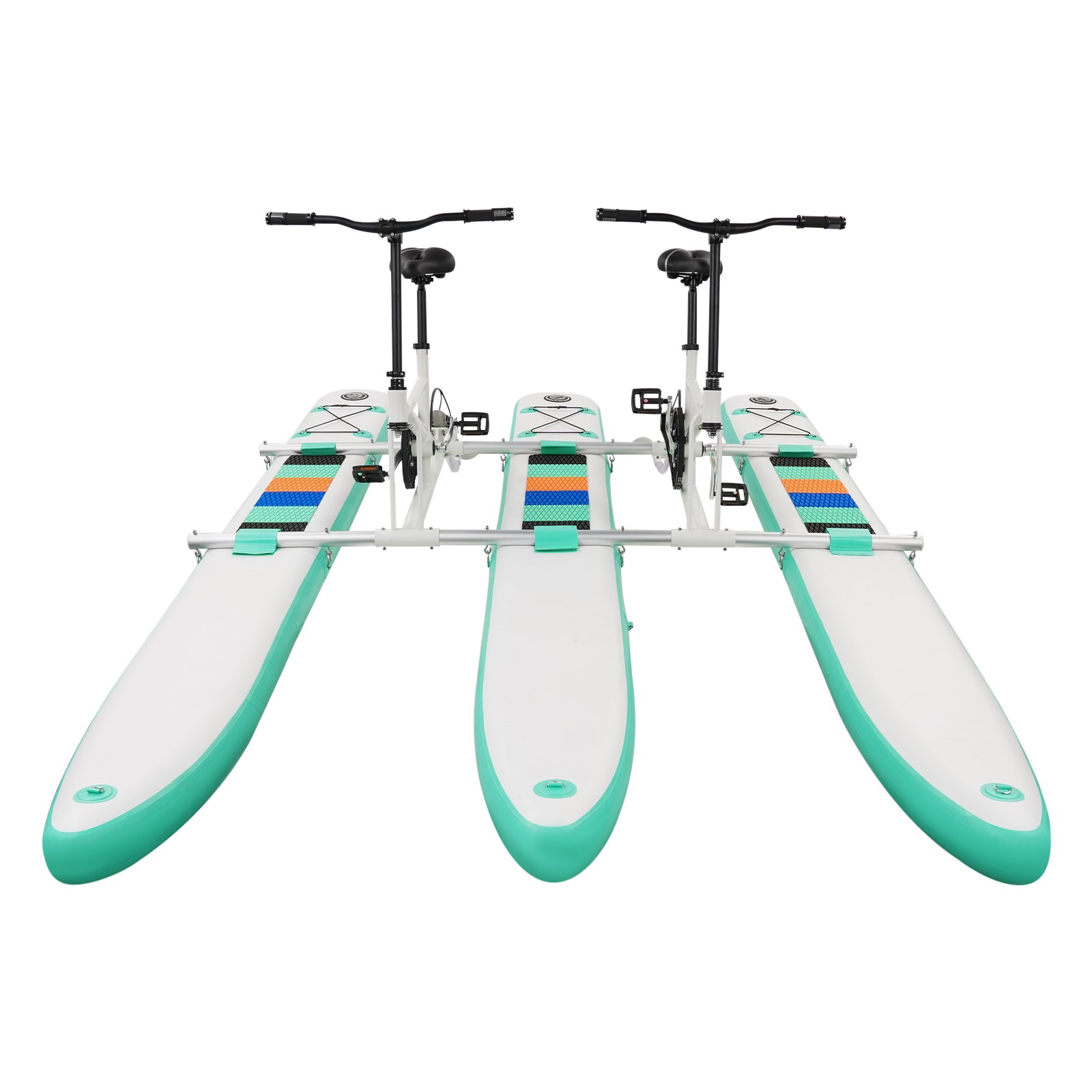 Inflatable pedal boat inflatable water bike water bike for 2 people for Lake/Sea