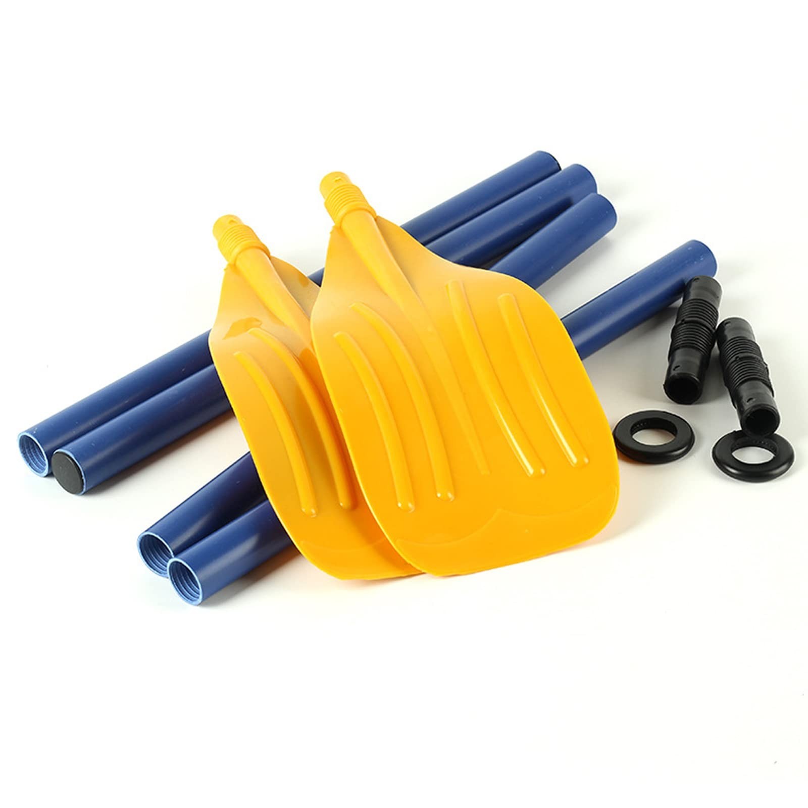 Kid’s Inflatable Boat Oars – 1 Pair Adjustable PVC Kayak Paddles, Lightweight Ca