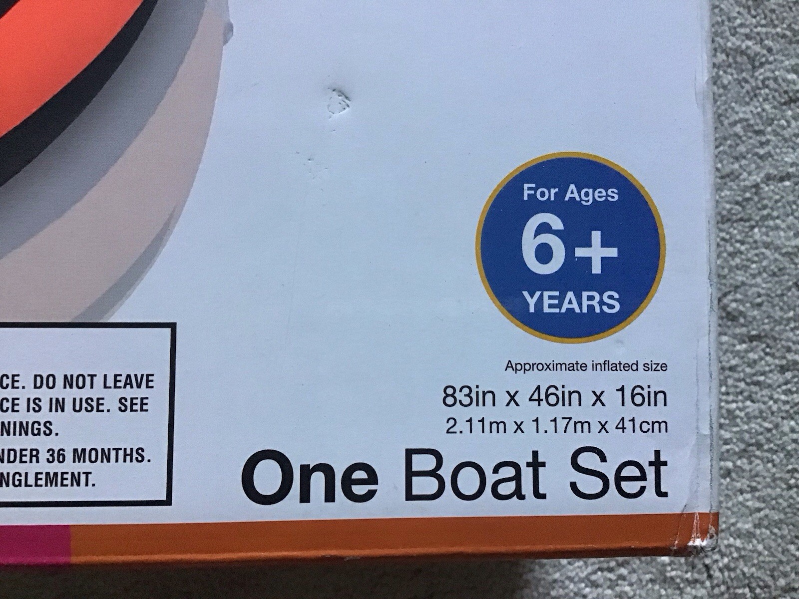 INTEX Boat Explorer 300 Boat Set (Boat/Oars/Pump) #58332EP in Box NEW/SEALED
