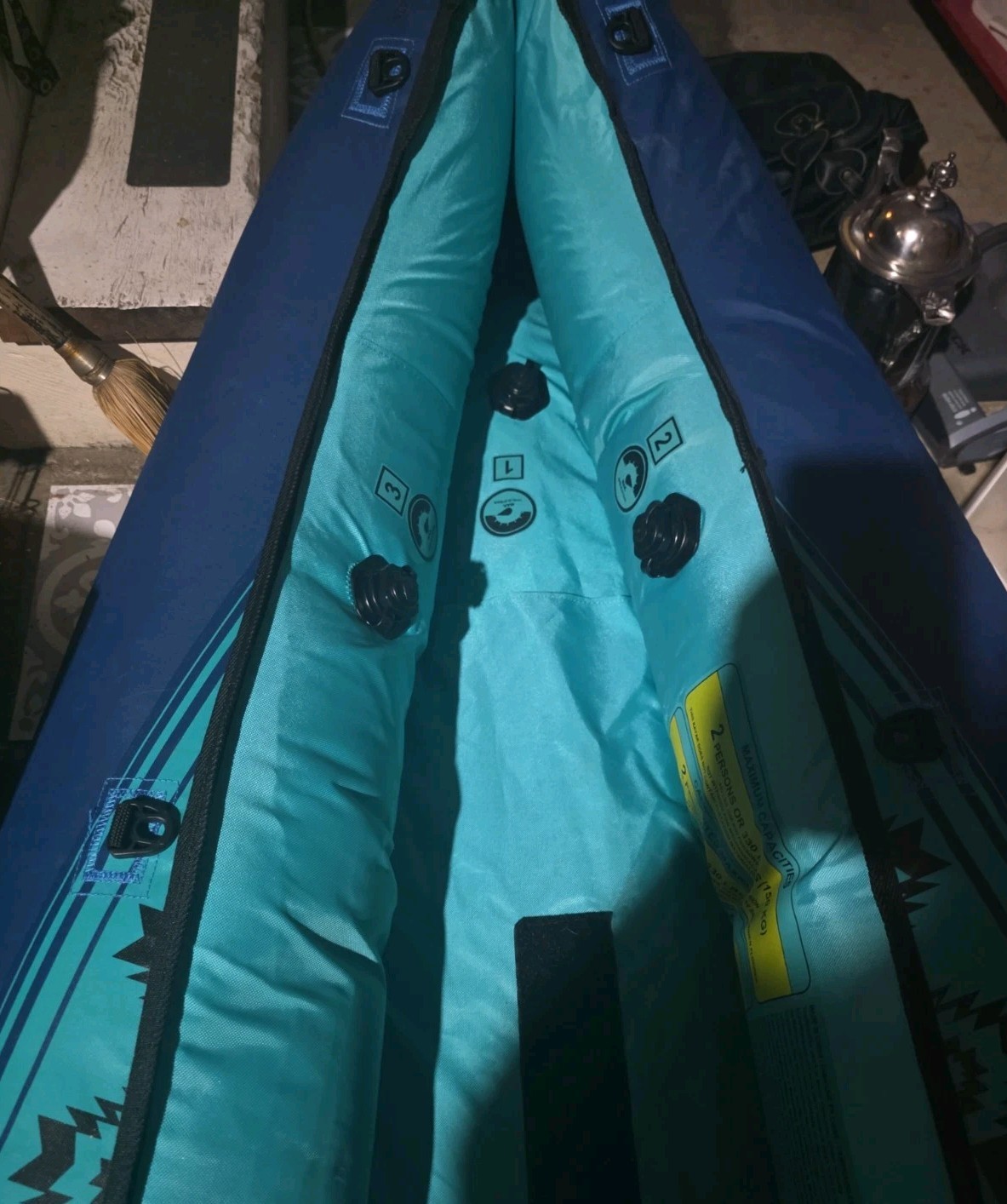 Tobin Sports Inflatable 2 Person Kayak CN-XBC-E9288-C424
