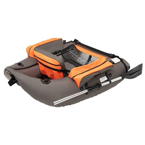 Portable Inflatable Fishing Boat Raft,Backrest Adjustable Angle, Blow Up Boat