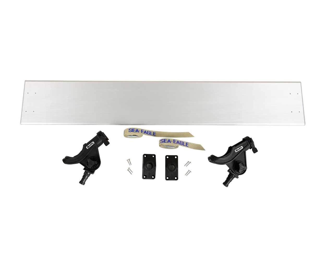 New Sea Eagle Fish-N-Troll Aluminum Bench With Rod holders