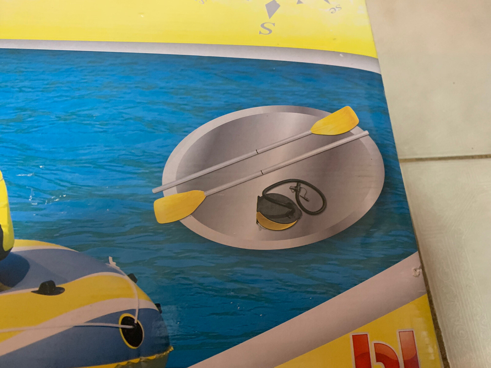 Bestway Hydro Force Boats Naviga Inflatable 2 Person Raft (New in Box)