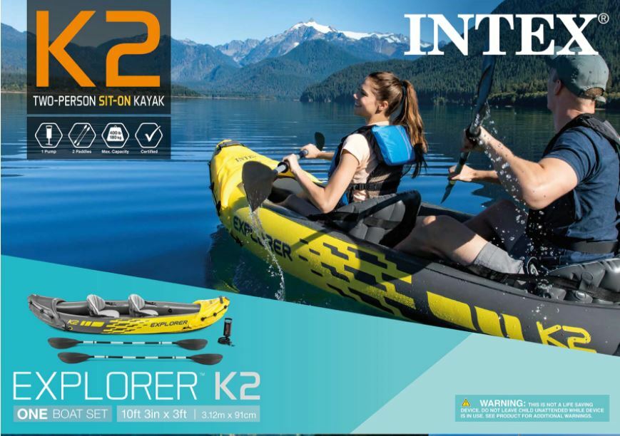 Intex 68307EP Explorer K2 Kayak