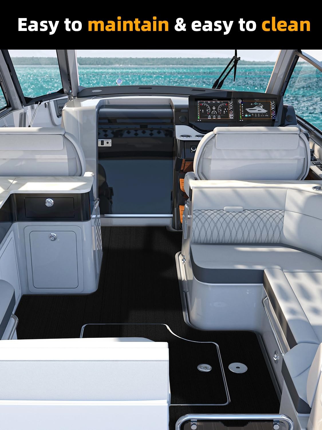 Focean Boat Flooring Eva Foam Boat Decking Marine Flooring Brushed Texture