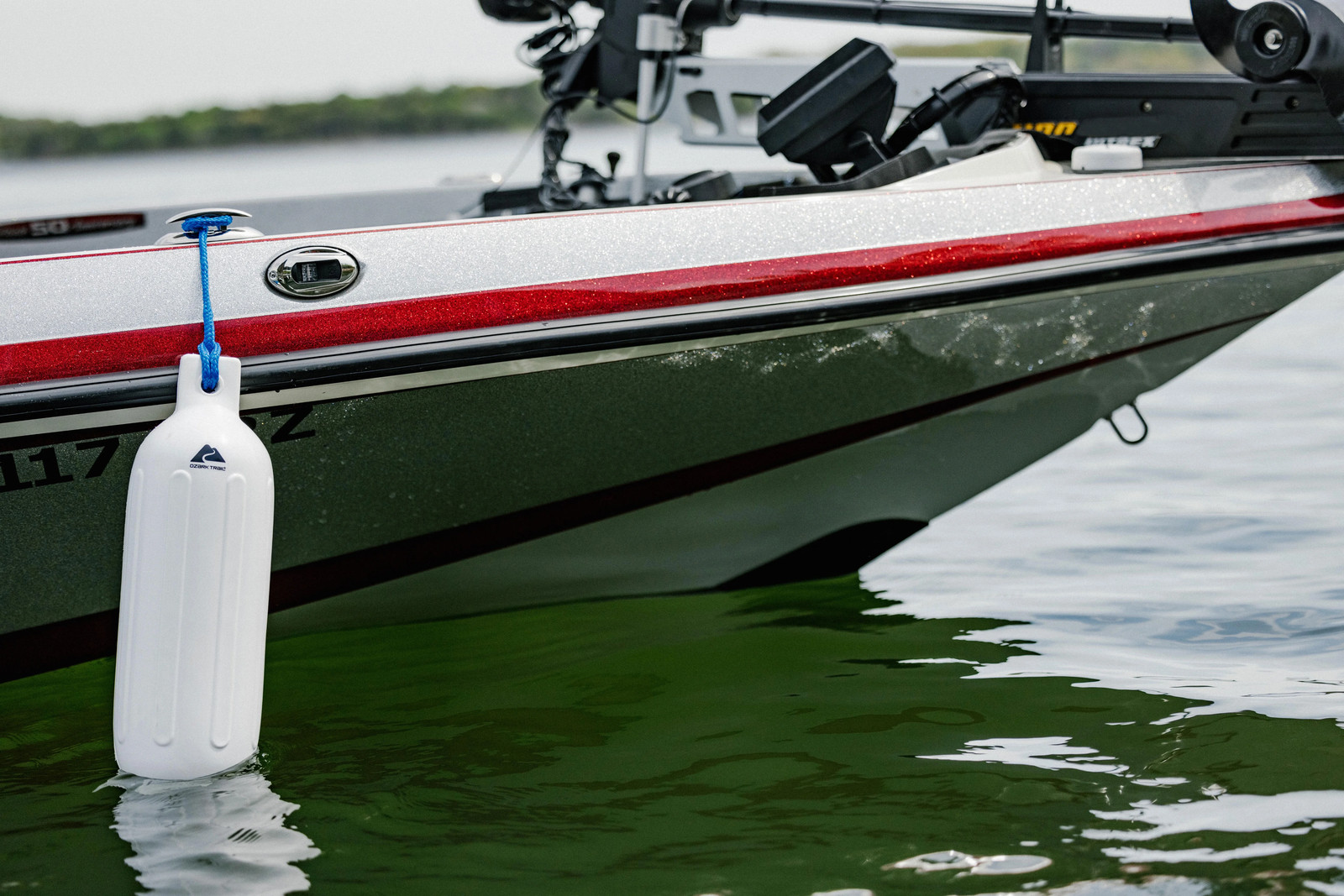 Ozark Trail 6.5×23″ Boat Fenders 2-Pack Blue w/Lines & Buoys