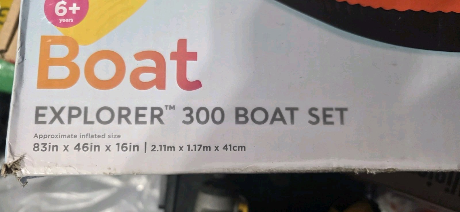 Intex Explorer 300 Boat Set