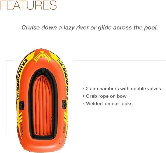 Bote Inflable Con Remos Balsa Bote De Pesca Resistente Durable Bomba De Aire