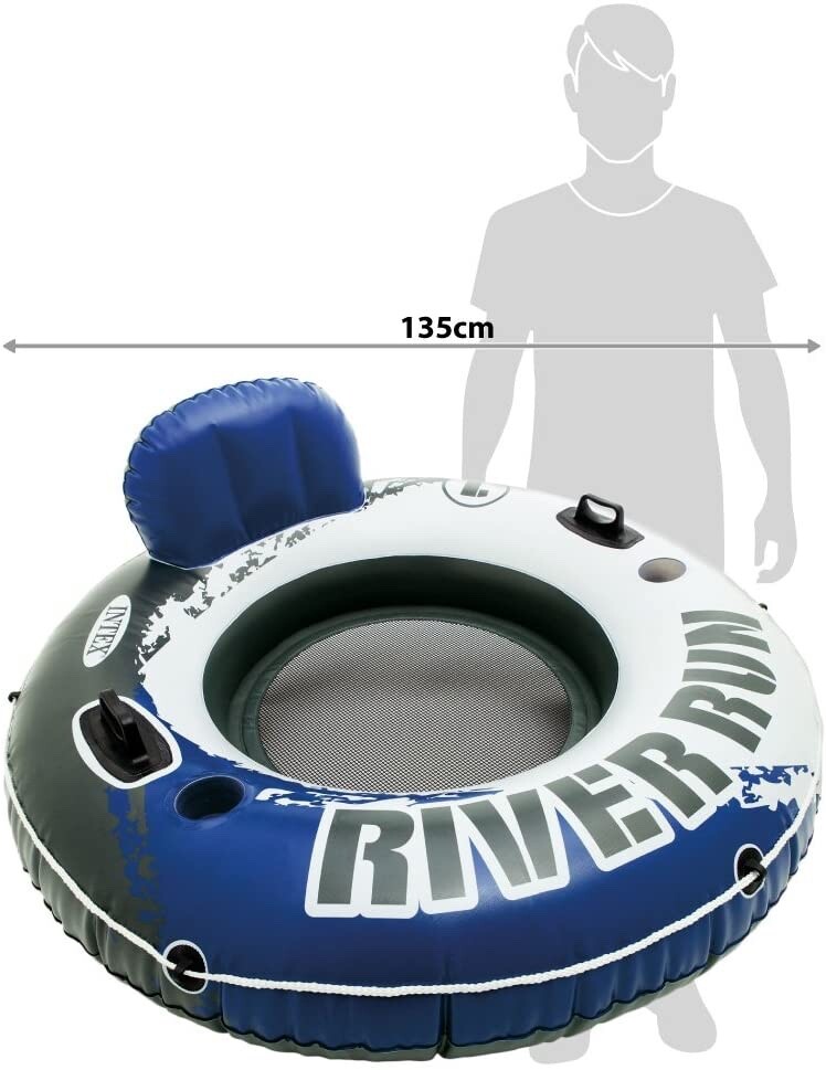 Intex River Run I Sport Lounge, Inflatable Water Float, 53″ Diameter SHIPS FAST