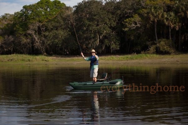 Sea Eagle 285 FPB Pro Package -Inflatable 9 Ft Pontoon Fishing Boat