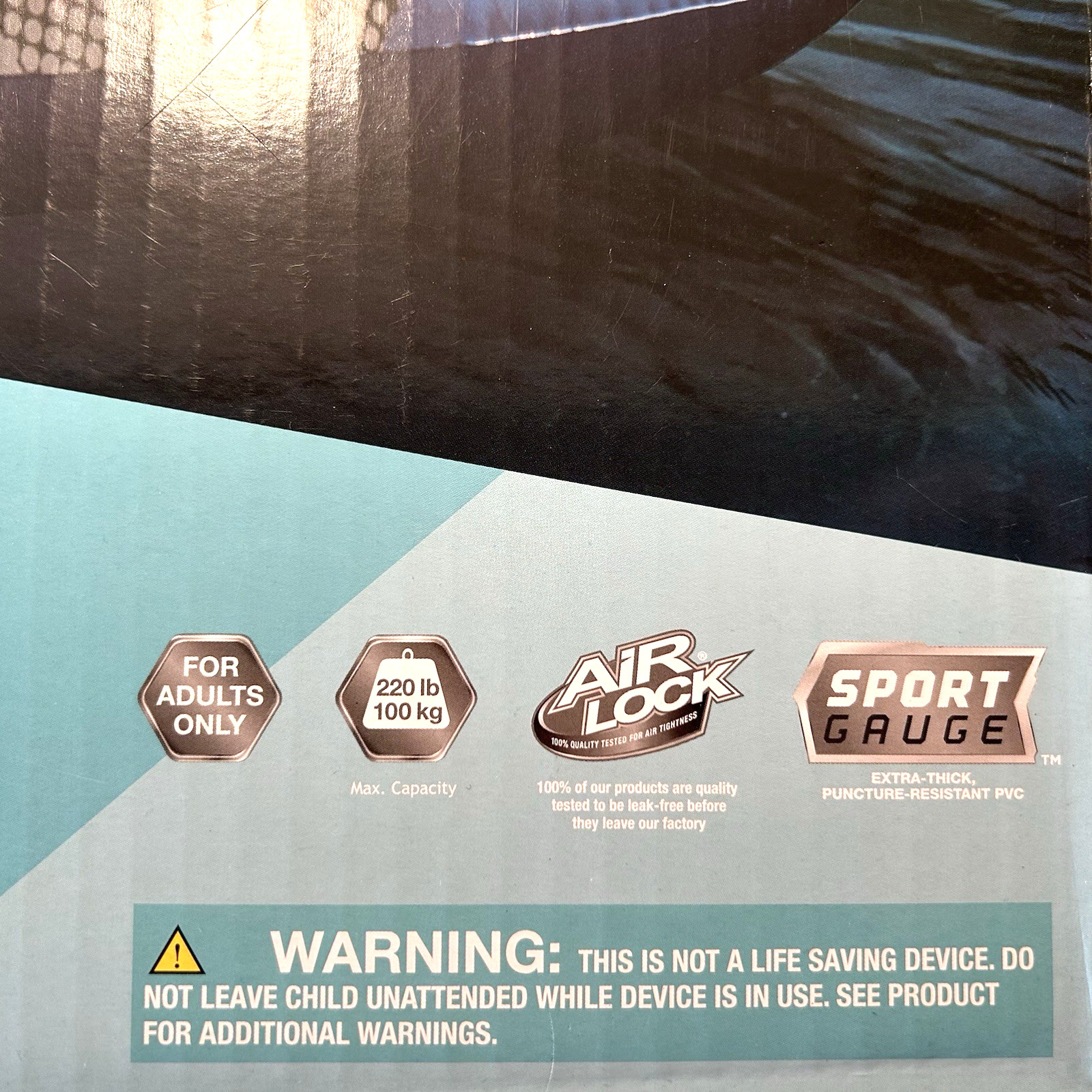 Intex River Run 1 Inflatable Water Float Lounge 53” Mesh Bottom Lake Pool NIB